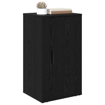 Credenza Rovere Nero 40 x 33 x 70 cm Legno multistrato