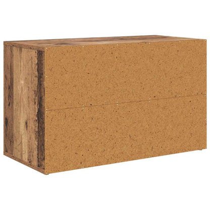 Scarpiera Legno vecchio 75 x 35 x 45 cm Legno multistrato