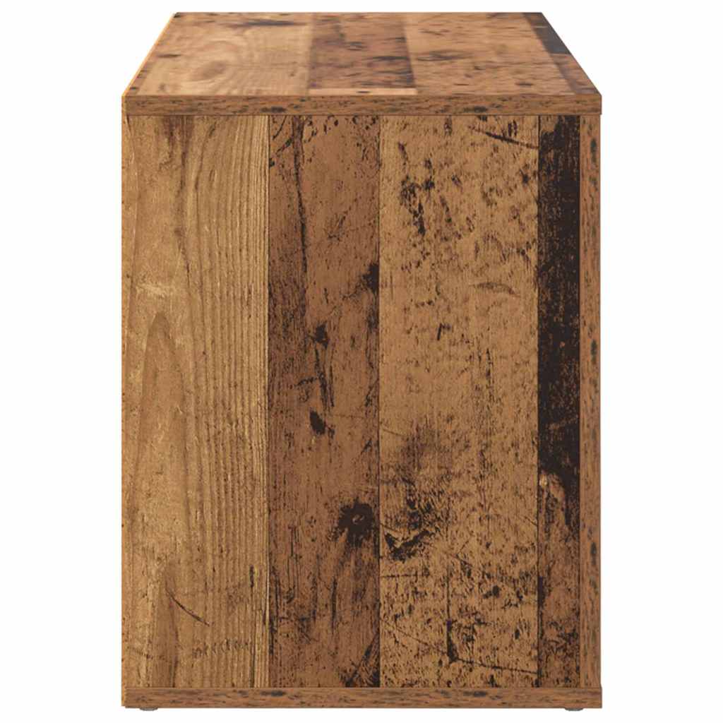 Scarpiera Legno vecchio 75 x 35 x 45 cm Legno multistrato