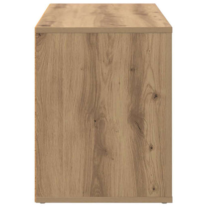 Scarpiera rovere artigianale 75 x 35 x 45 cm Legno multistrato