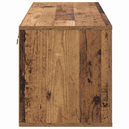 Mobile per scarpe con porta Legno vecchio 100 x 35 x 38 cm