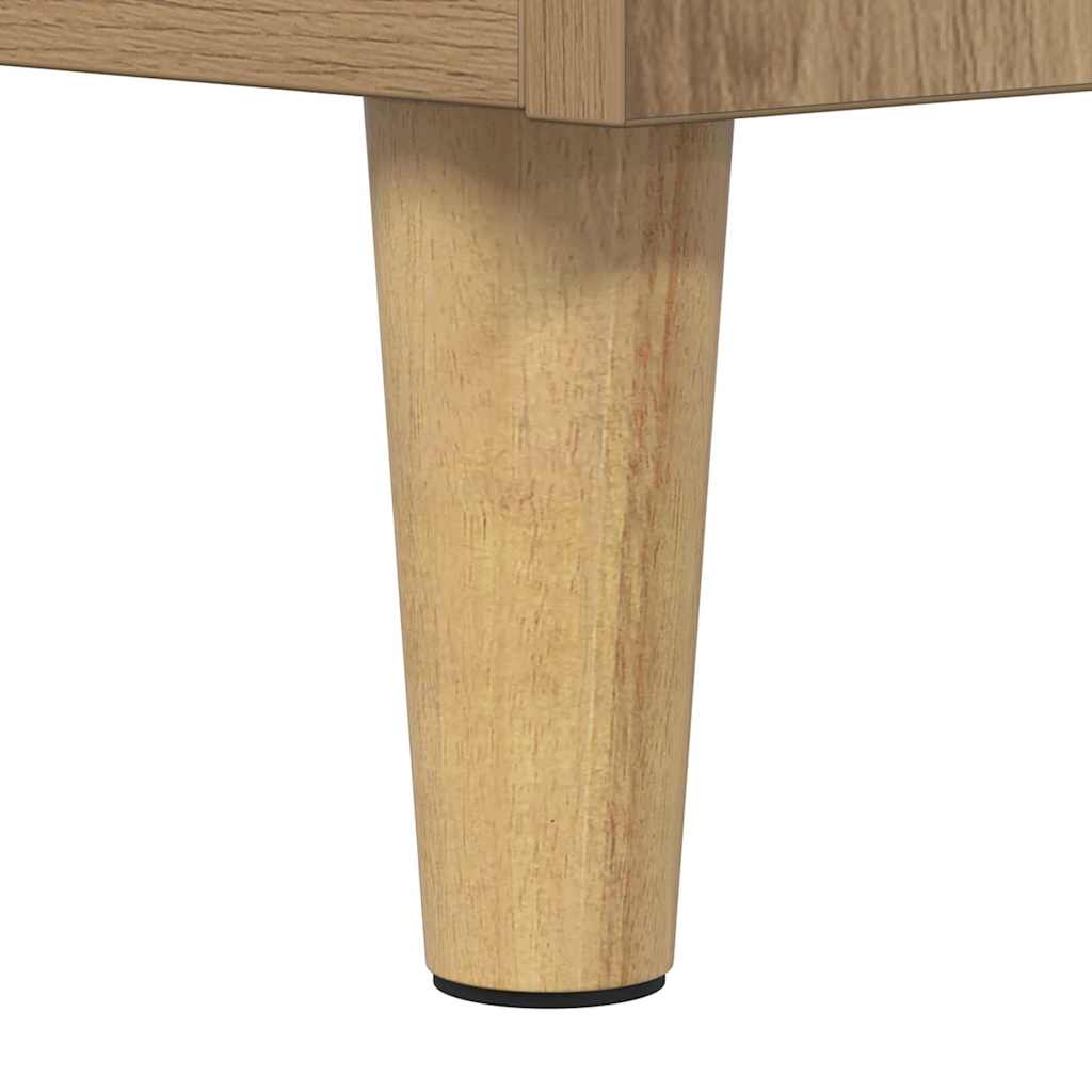 Mobile TV Rovere artigianale 100 x 35 x 55 cm Legno multistrato | homemem39
