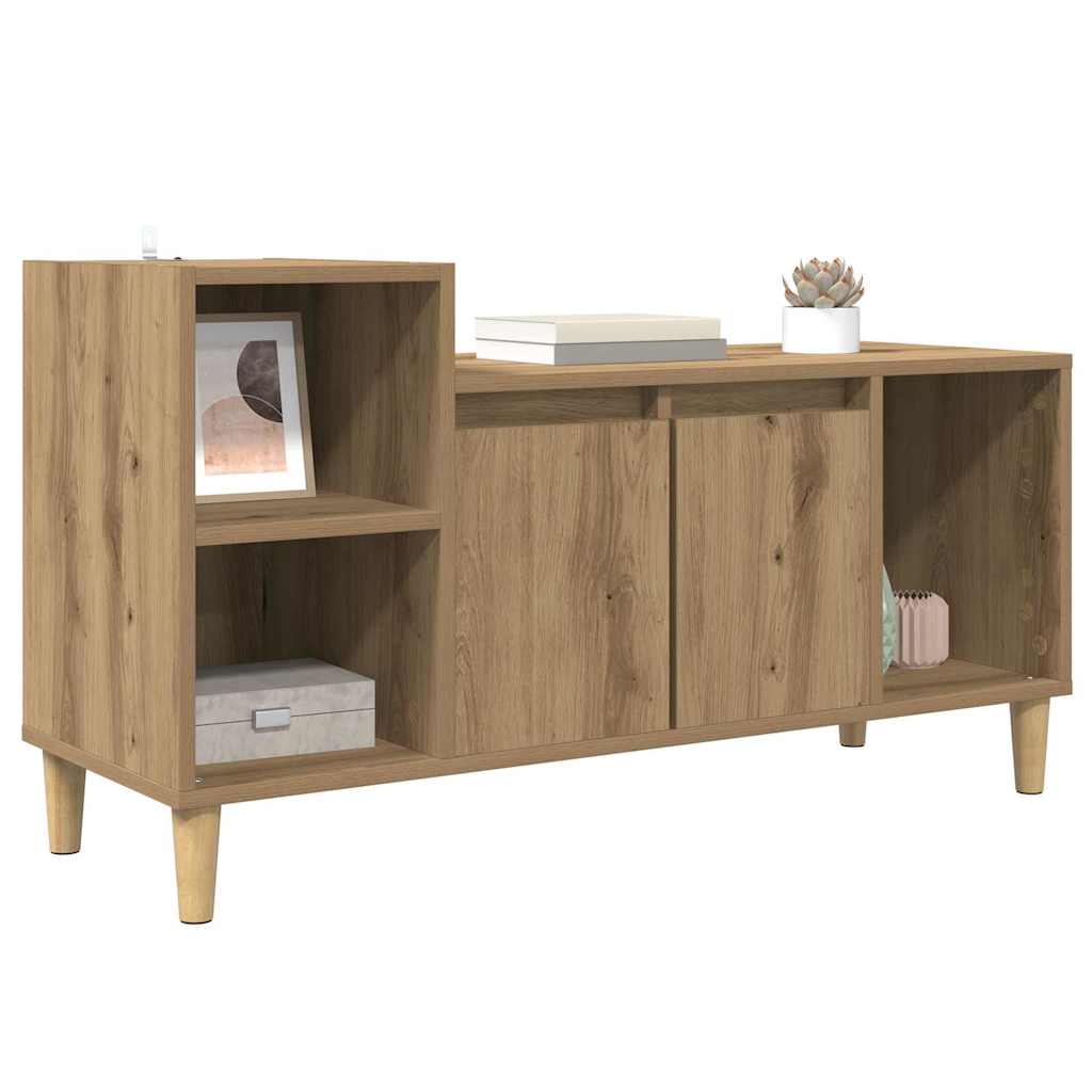 Mobile TV Rovere artigianale 100 x 35 x 55 cm Legno multistrato