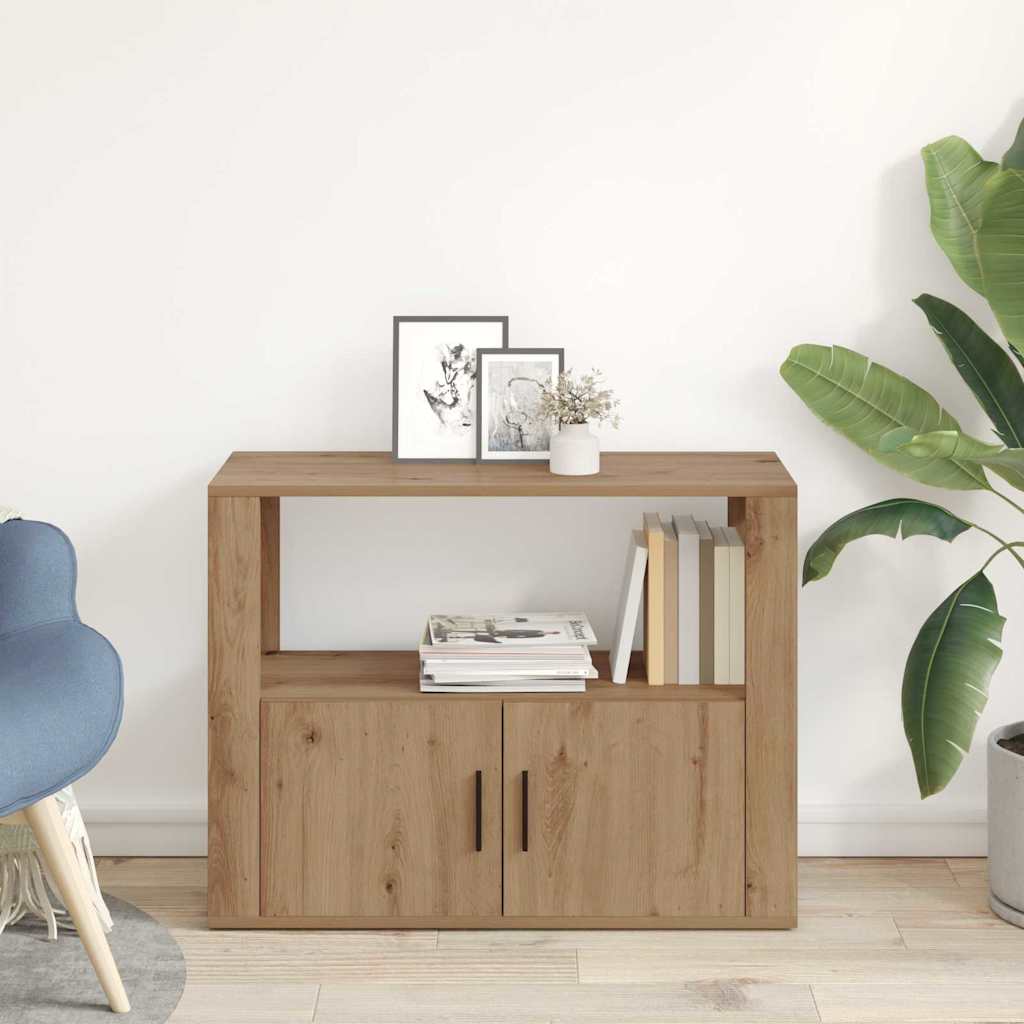 Credenza rovere artigianale 80 x 30 x 60 cm Legno multistrato