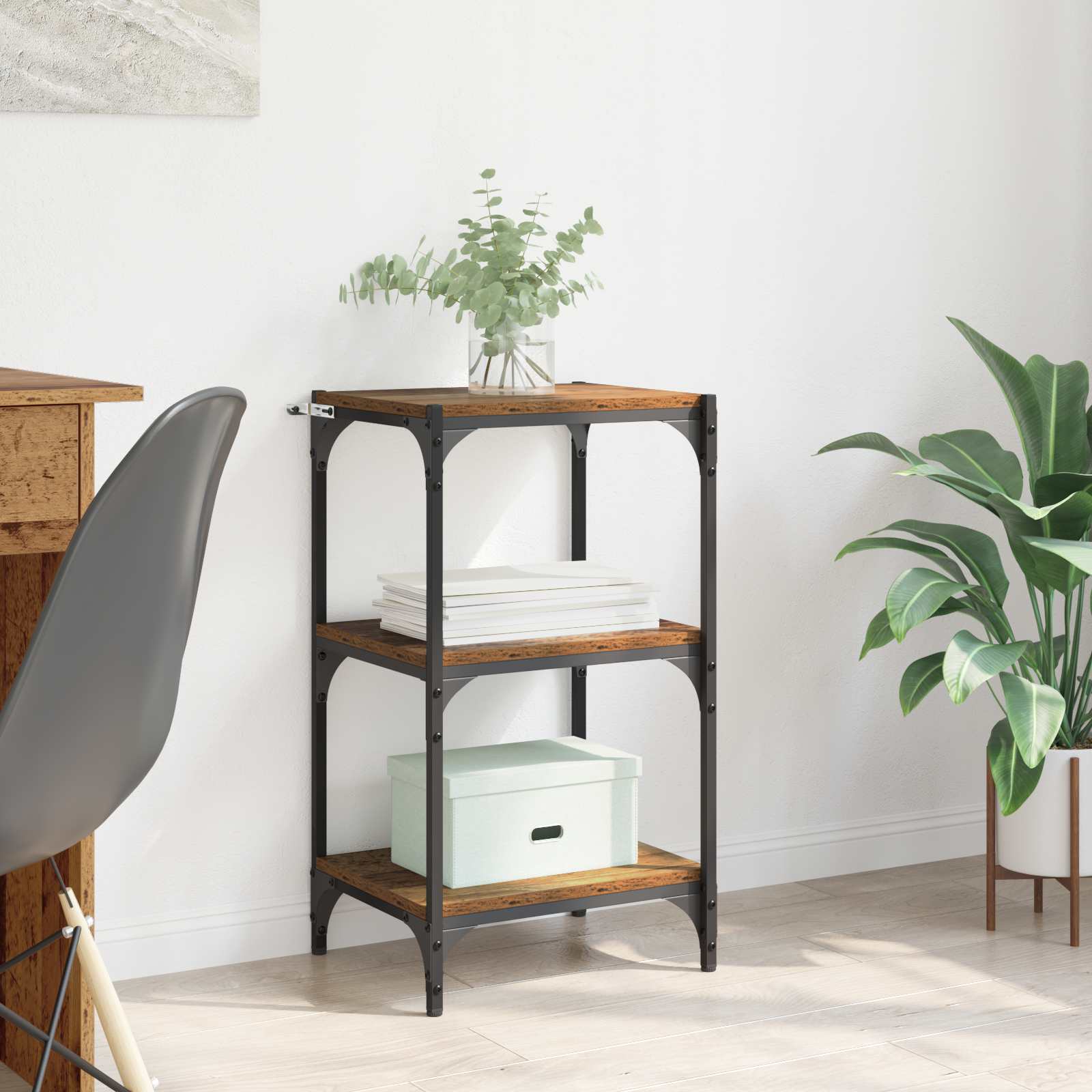 Armadio per Libri Legno vecchio 40 x 33 x 70,5 cm | homemem39