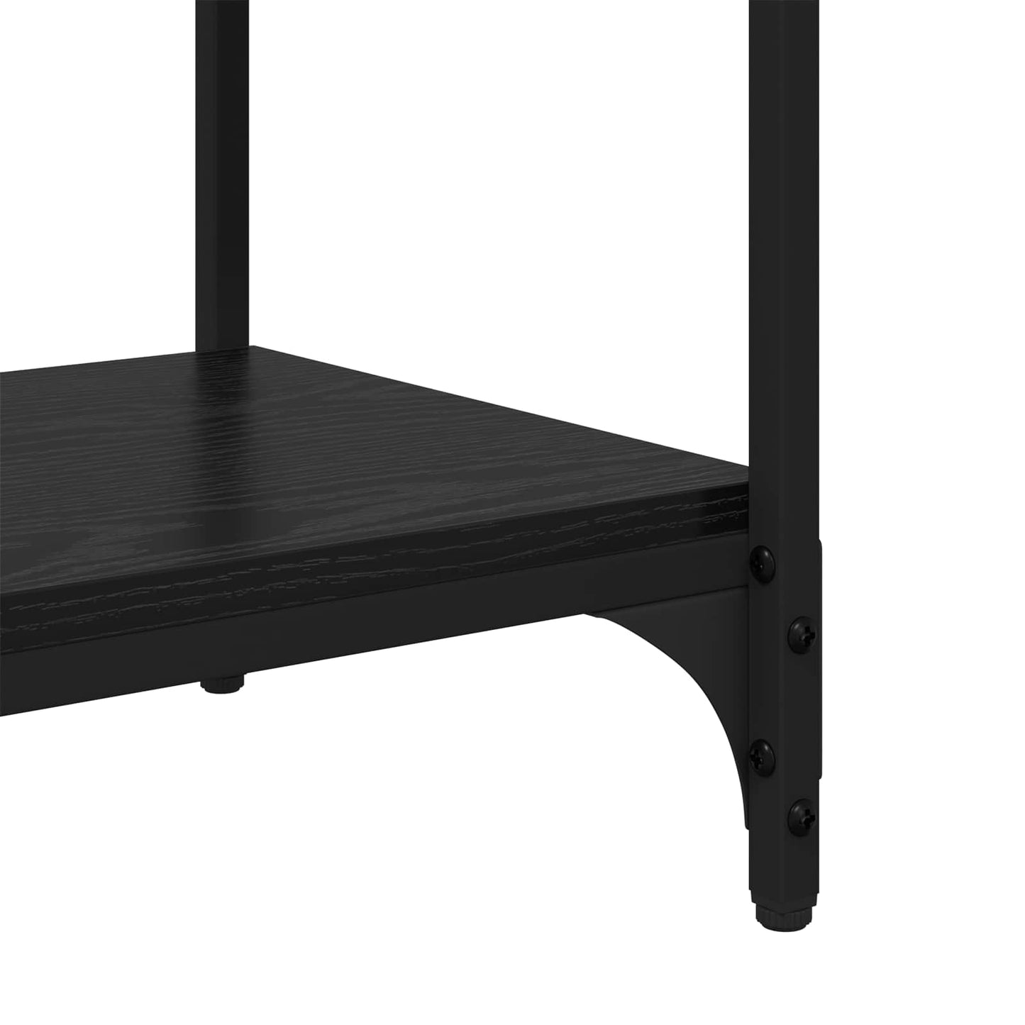 Armadio per Libri Rovere nero 40 x 33 x 70,5 cm | homemem39