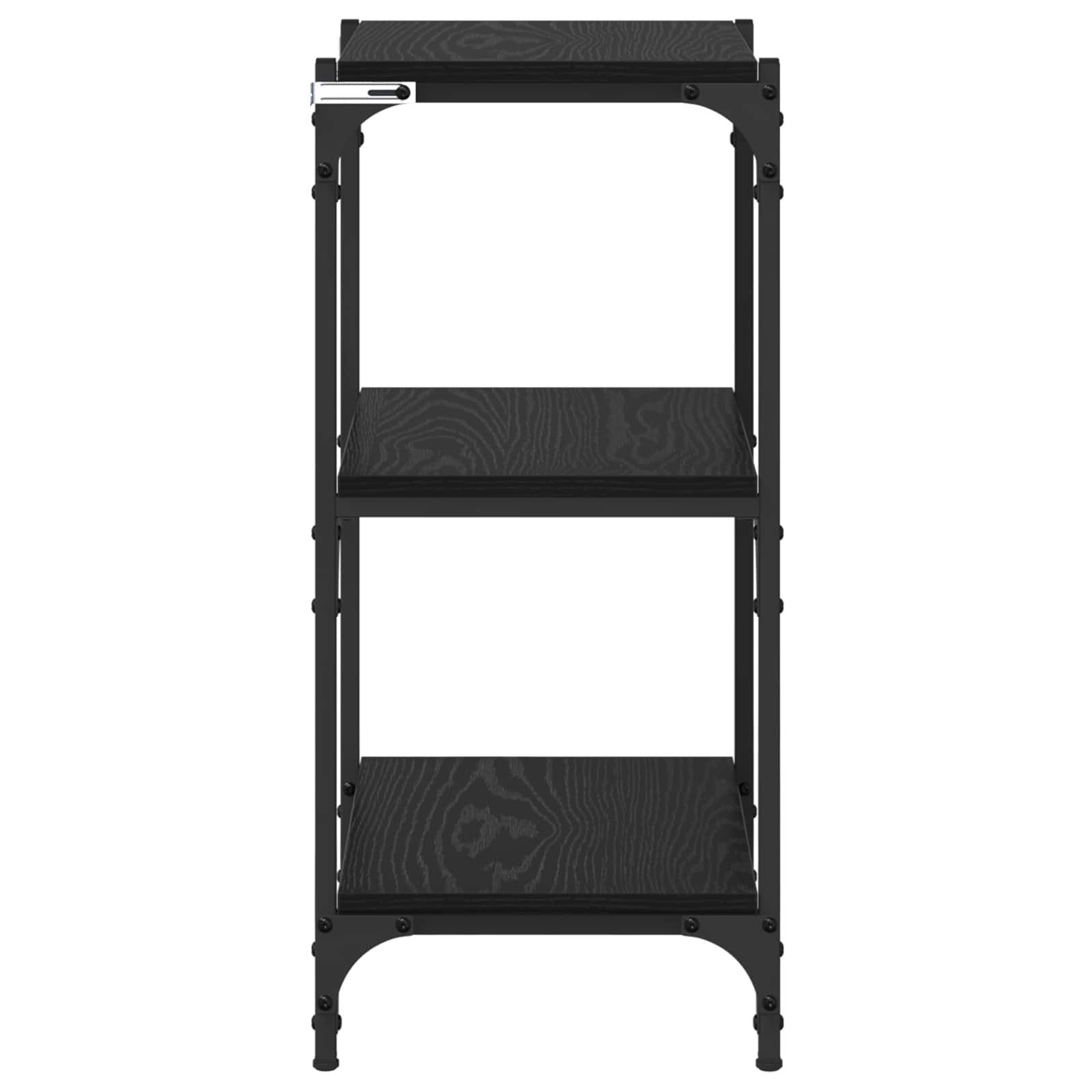 Armadio per Libri Rovere nero 40 x 33 x 70,5 cm | homemem39