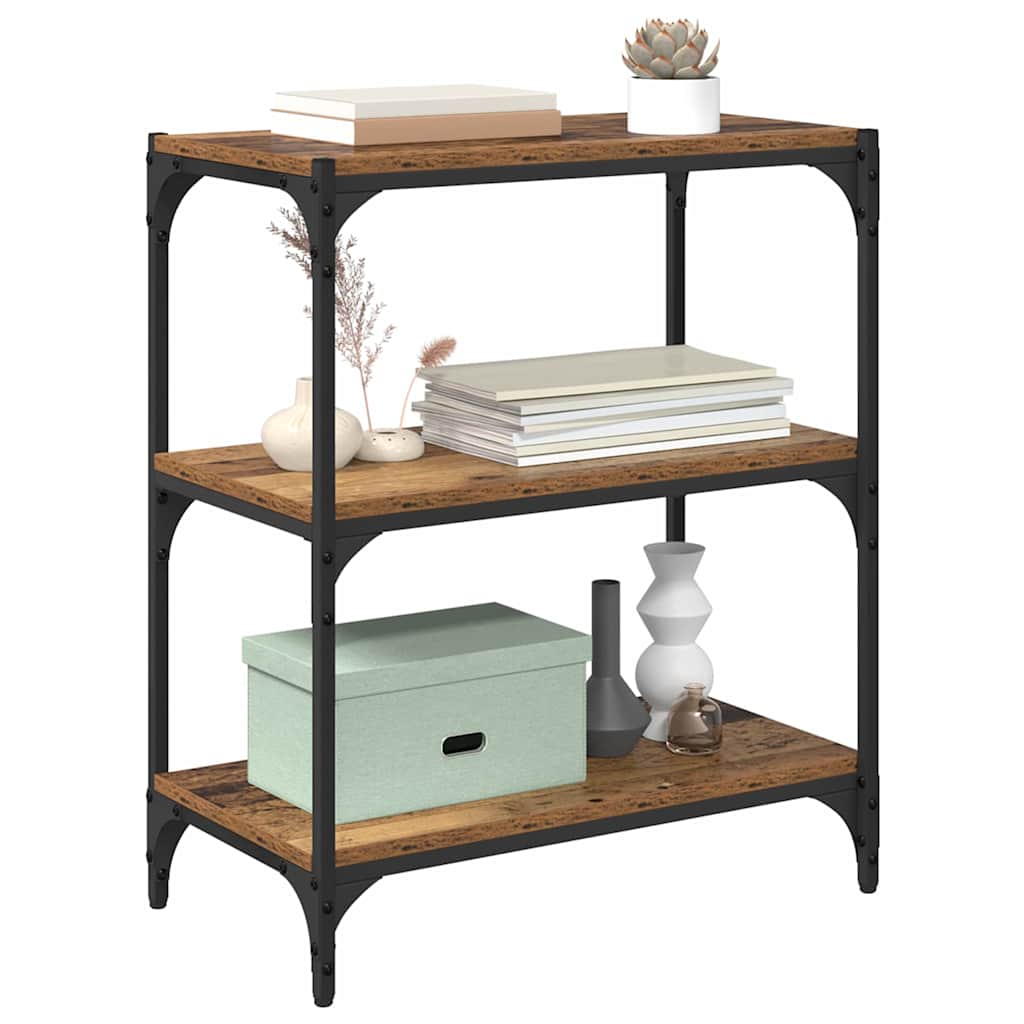 Armadio per Libri Legno vecchio 60 x 33 x 70,5 cm