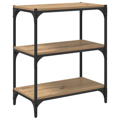 Armadio per Libri rovere artigianale 60 x 33 x 70,5 cm