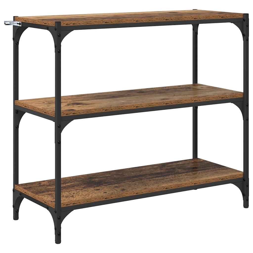 Armadio per Libri Legno vecchio 80 x 33 x 70,5 cm