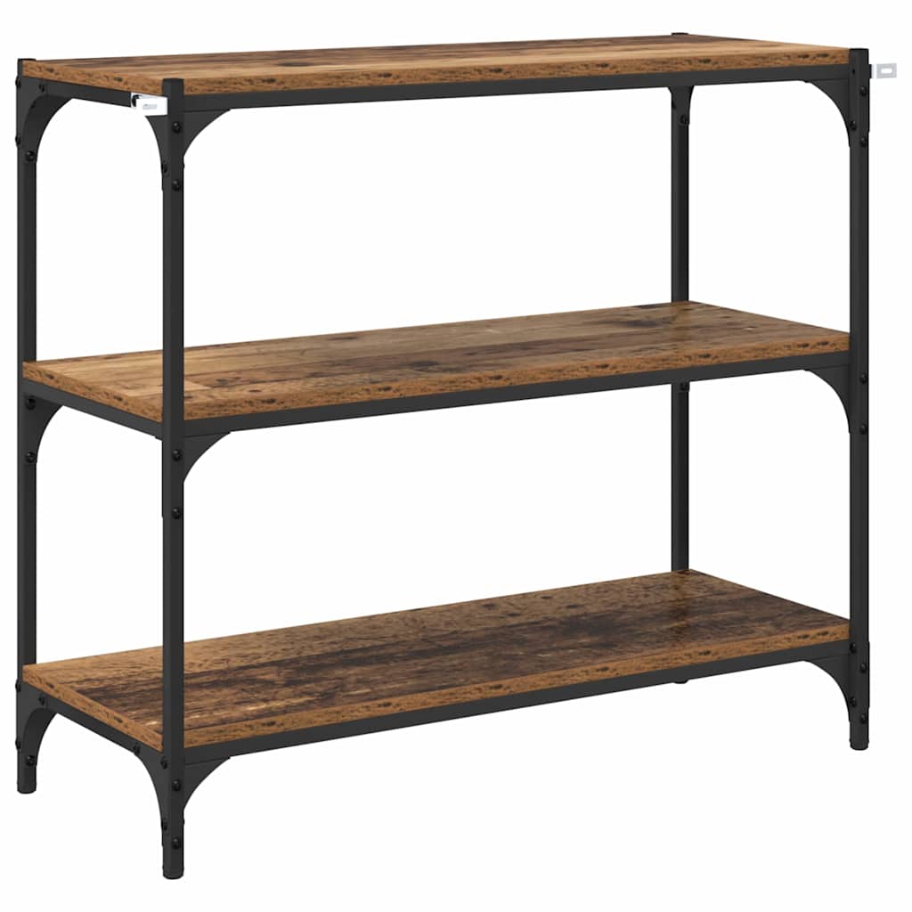 Armadio per Libri Legno vecchio 80 x 33 x 70,5 cm