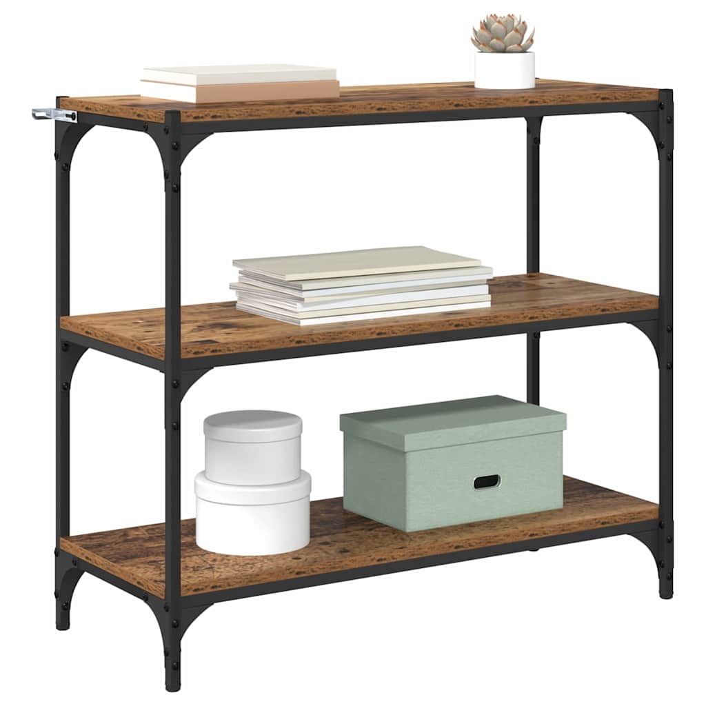 Armadio per Libri Legno vecchio 80 x 33 x 70,5 cm