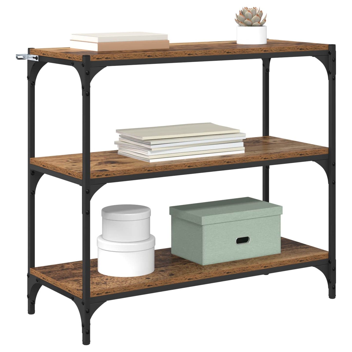 Armadio per Libri Legno vecchio 80 x 33 x 70,5 cm | homemem39