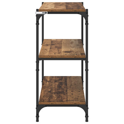 Armadio per Libri Legno vecchio 80 x 33 x 70,5 cm | homemem39