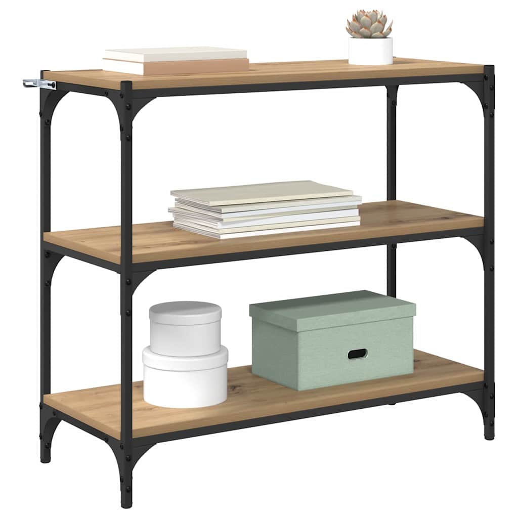 Armadio per Libri Rovere artigianale 80 x 33 x 70,5 cm