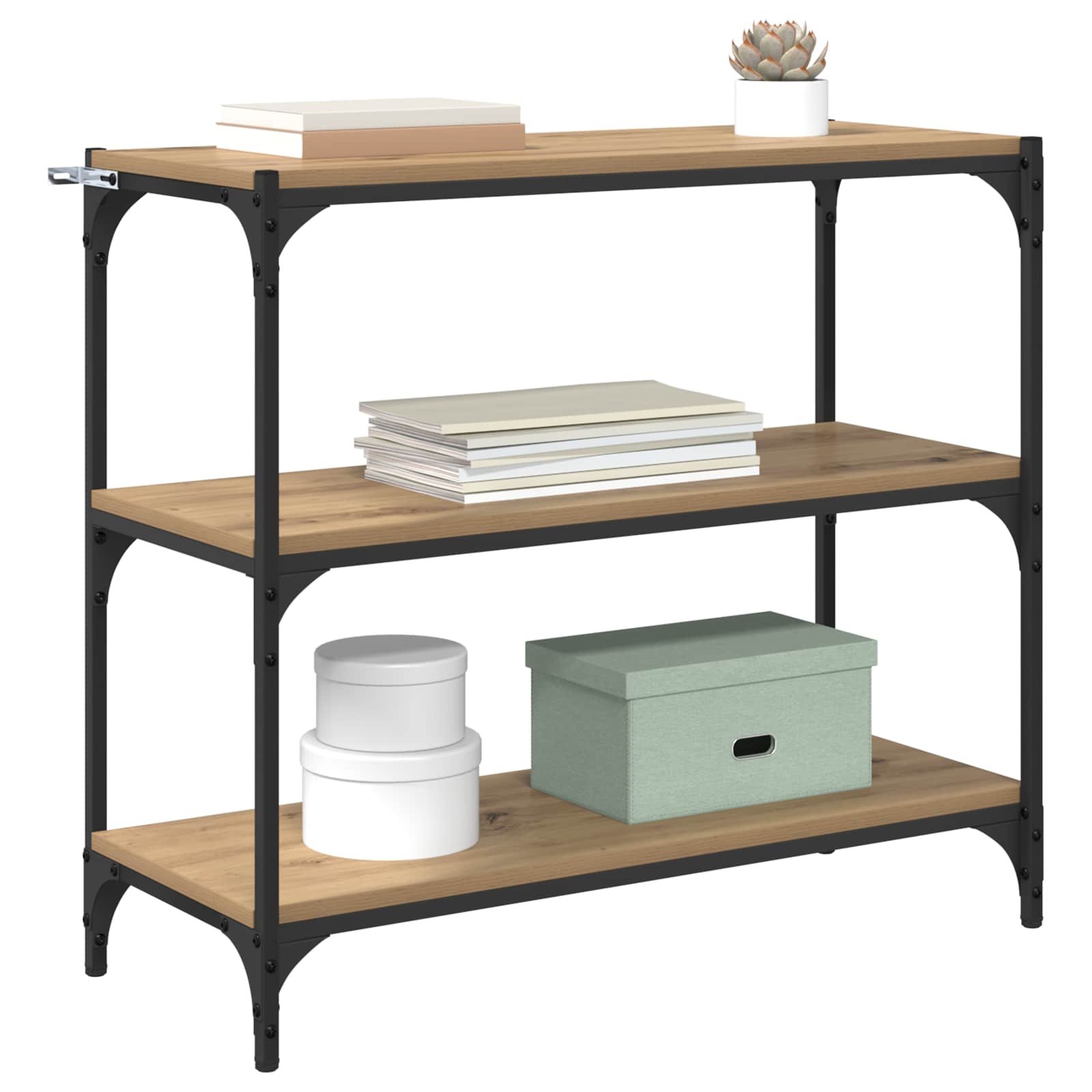 Armadio per Libri 3 livelli 80 x 33 x 70,5 cm | homemem39