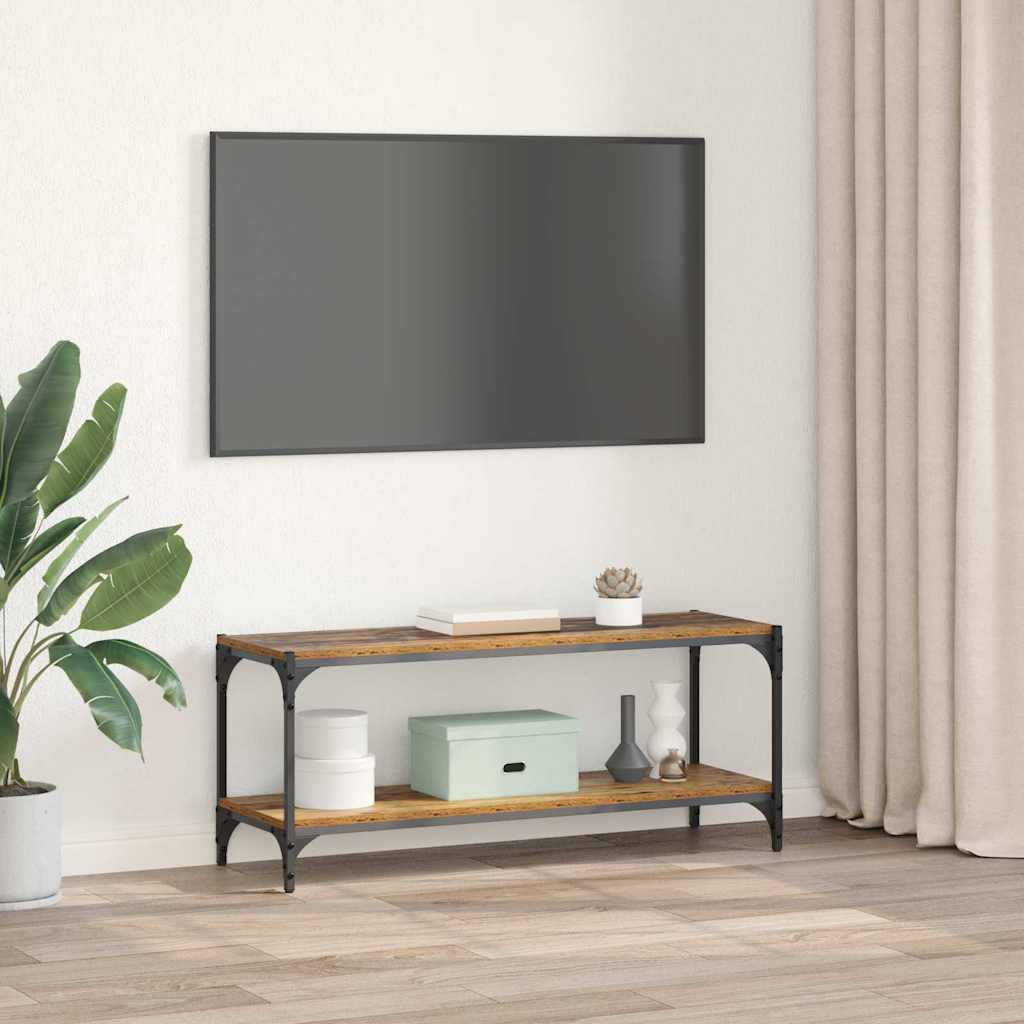 Mobile TV Legno vecchio 100x33x41cm