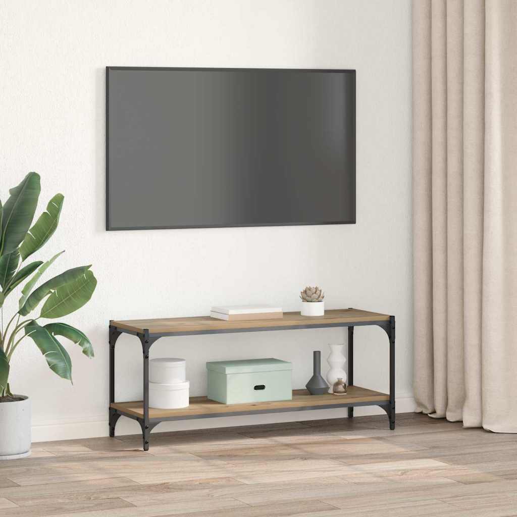 Mobile TV Rovere artigianale 100x33x41cm