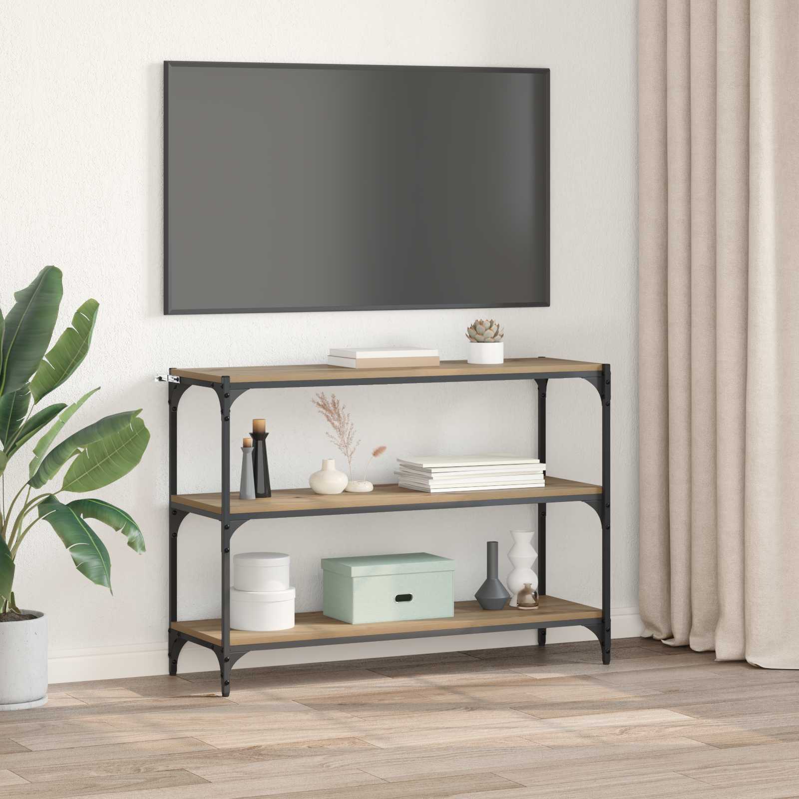 Armadio per Libri 3 livelli 100 x 33 x 70,5 cm | homemem39