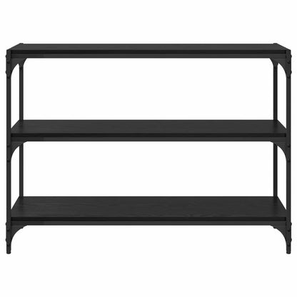Armadio per Libri Rovere nero 100 x 33 x 70,5 cm | homemem39