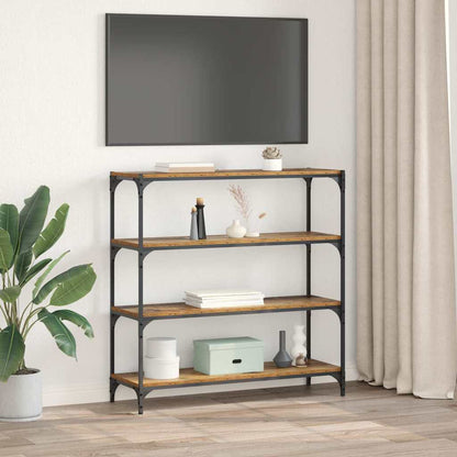 Armadio per Libri Legno vecchio 100 x 33 x 100 cm