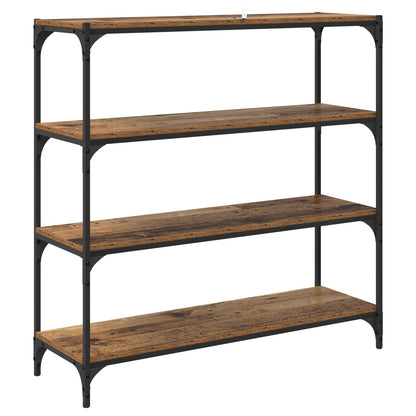 Armadio per Libri Legno vecchio 100 x 33 x 100 cm | homemem39