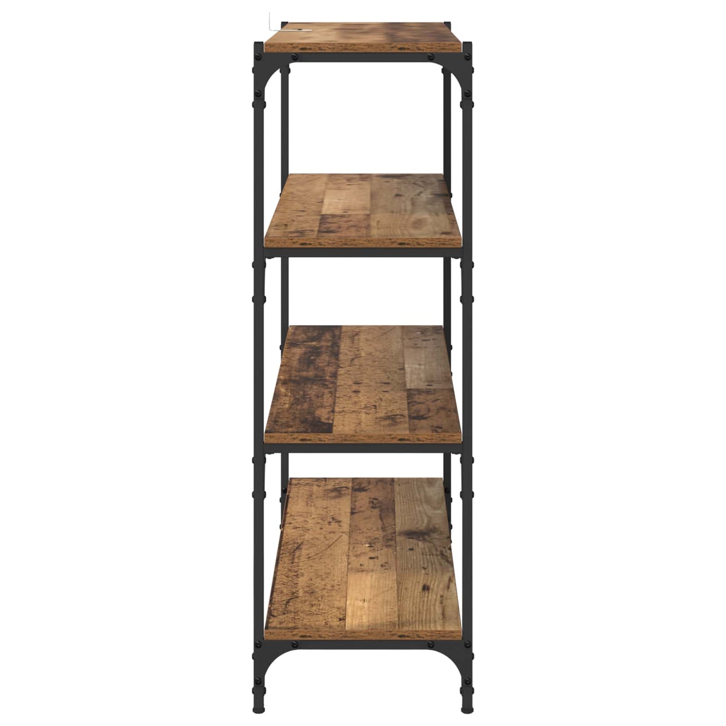 Armadio per Libri Legno vecchio 100 x 33 x 100 cm | homemem39