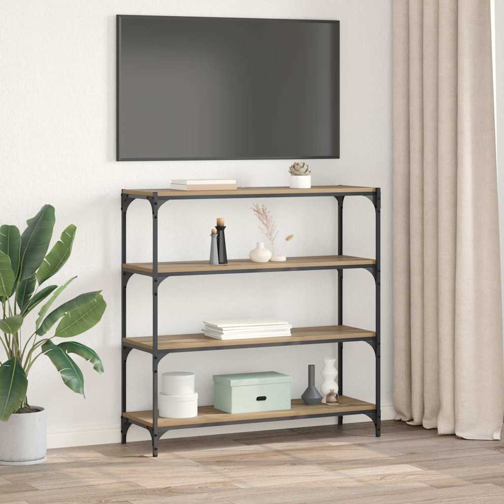 Armadio per Libri Rovere artigianale 100 x 33 x 100 cm