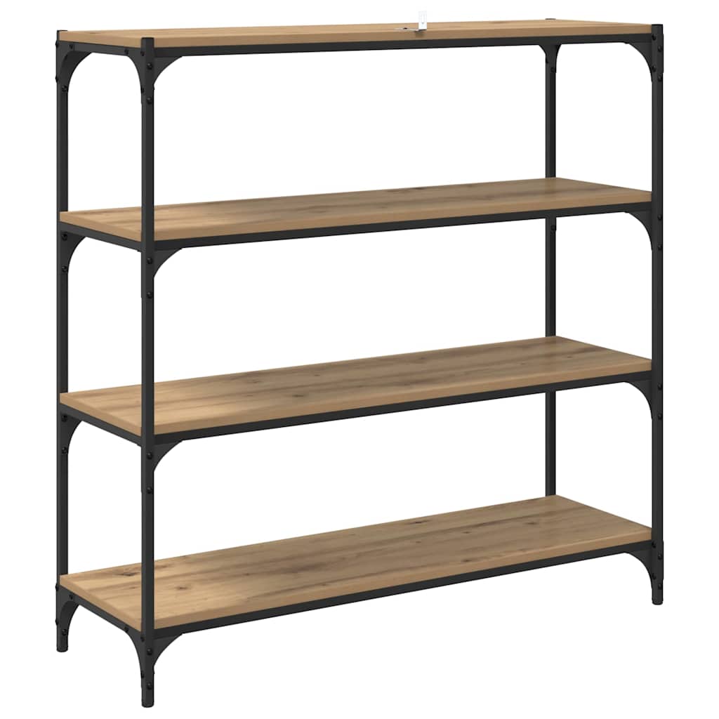 Armadio per Libri Rovere artigianale 100 x 33 x 100 cm