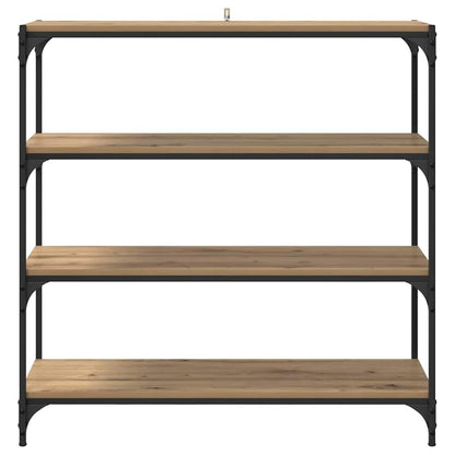 Armadio per Libri Rovere artigianale 100 x 33 x 100 cm