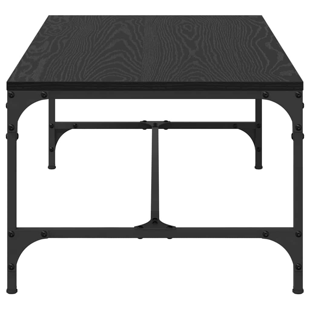 Tavolino da salotto Rovere Nero 100 x 50 x 35 cm