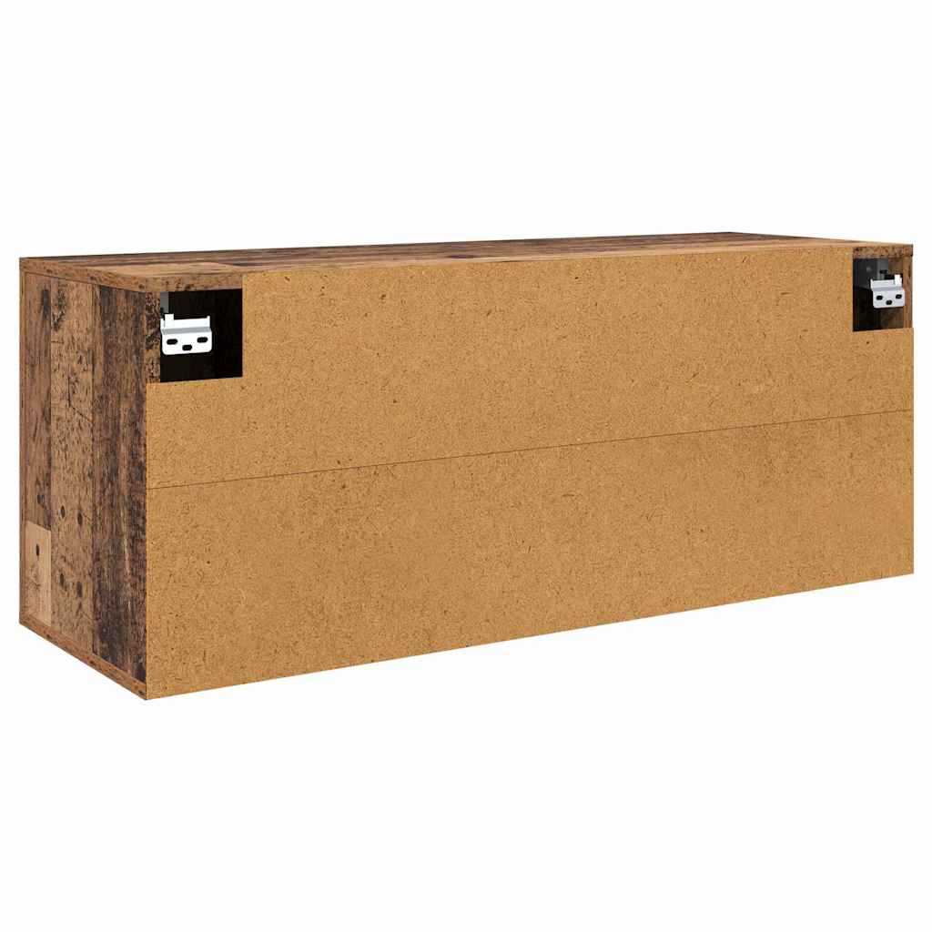 Mobile TV da parete Legno vecchio 100 x 34,5 x 40 cm