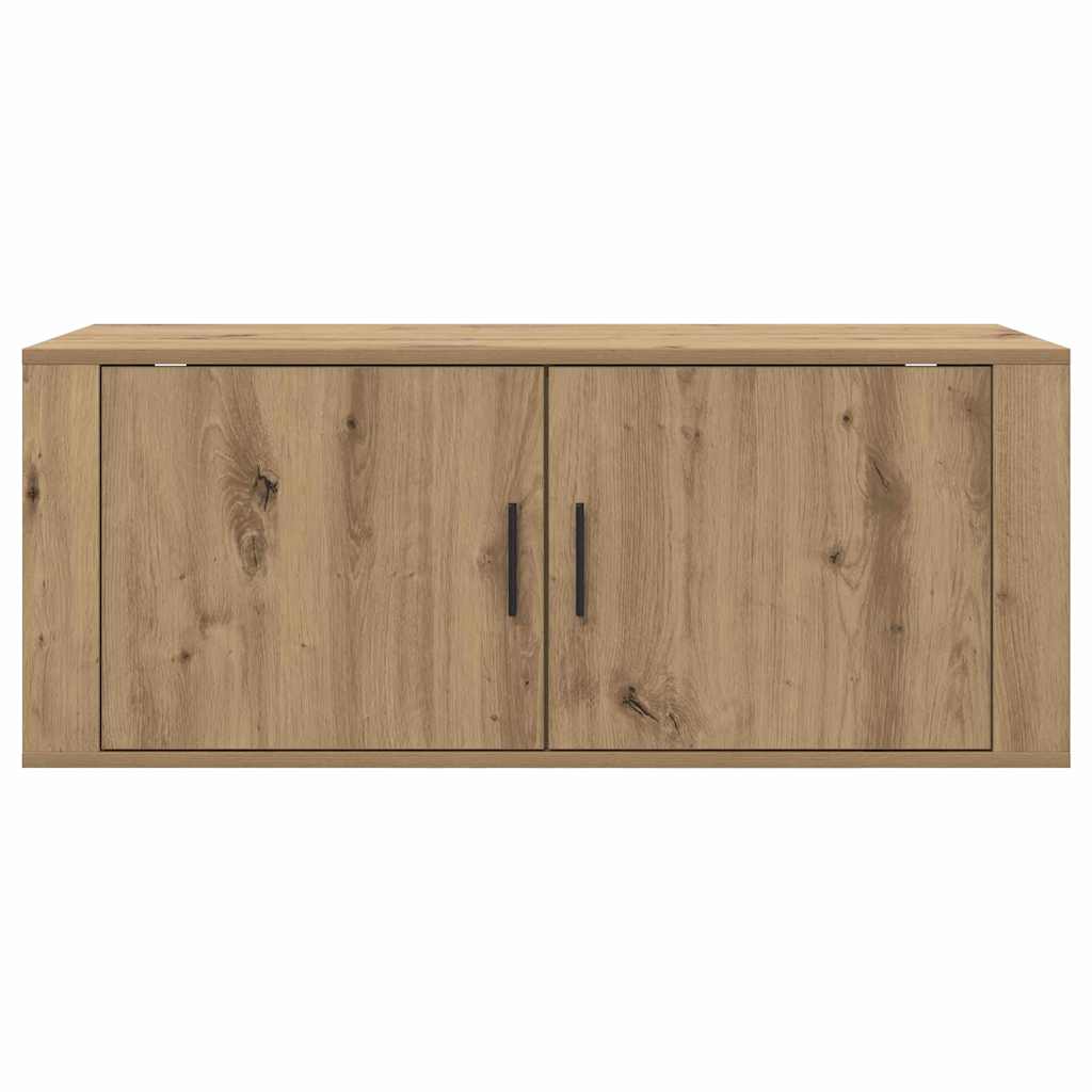 Mobile TV da parete Rovere artigianale 100 x 34,5 x 40 cm