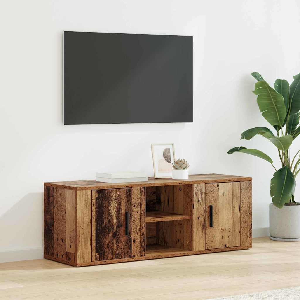 Mobile TV Legno vecchio 100 x 31,5 x 35 cm Legno multistrato