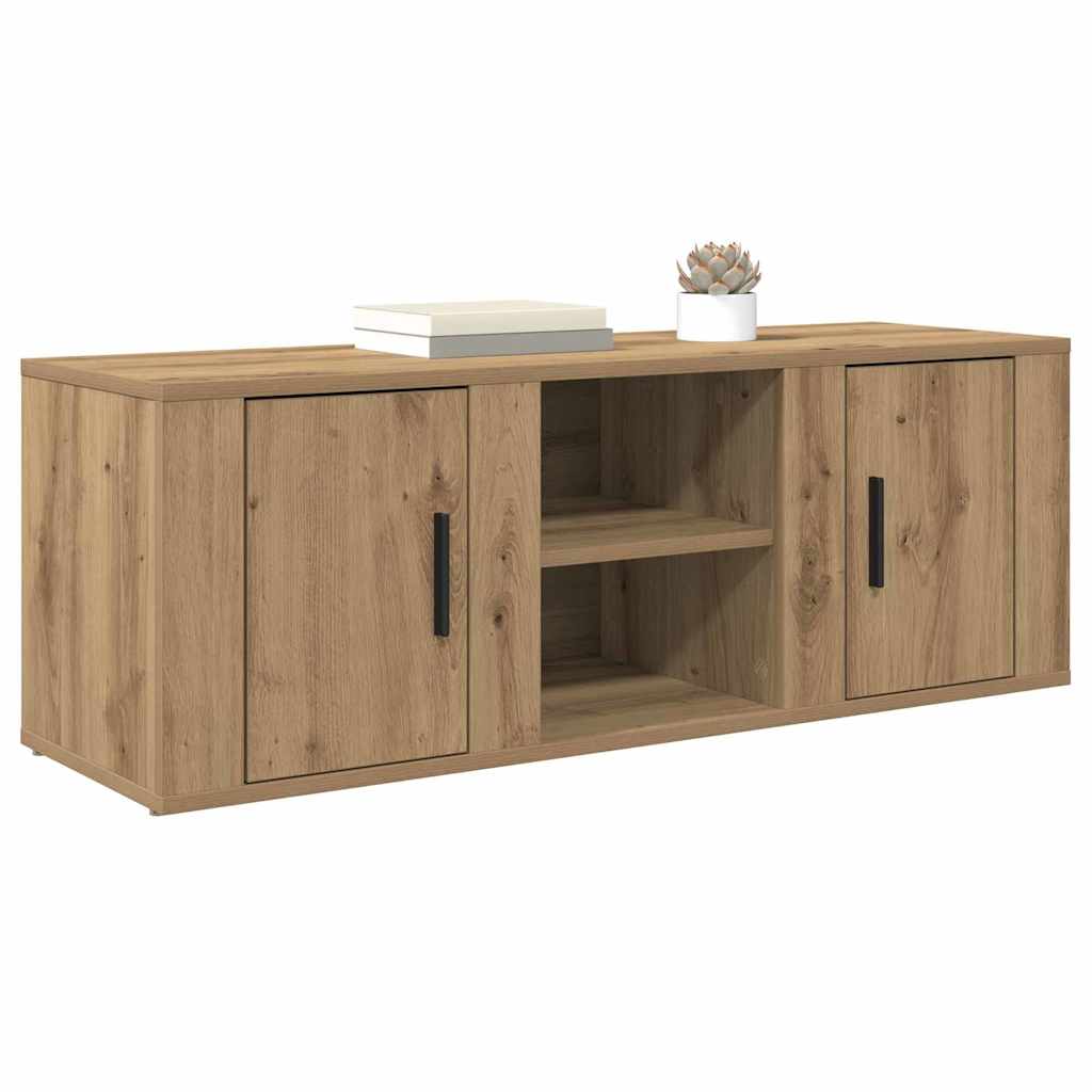 Mobile TV Rovere artigianale 100 x 31,5 x 35 cm