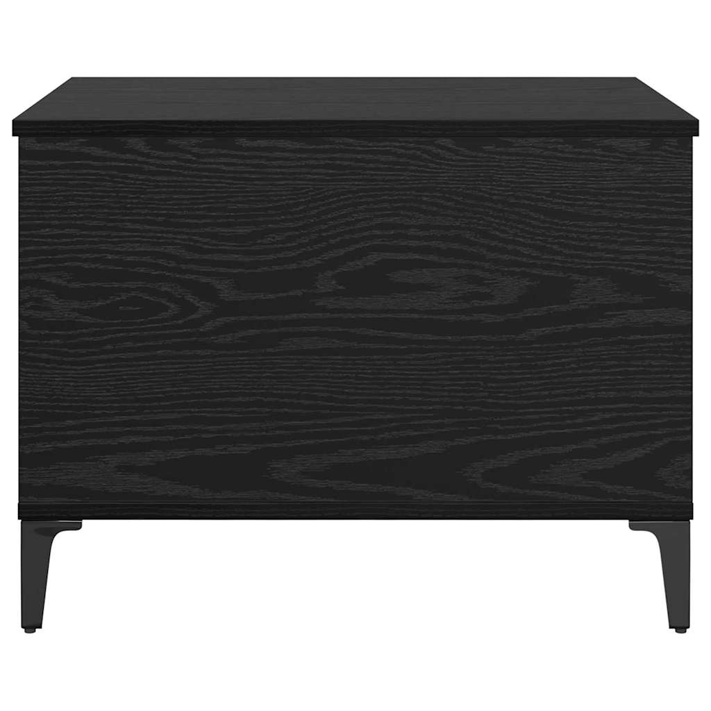 Tavolino da salotto Rovere Nero 60 x 44,5 x 45 cm