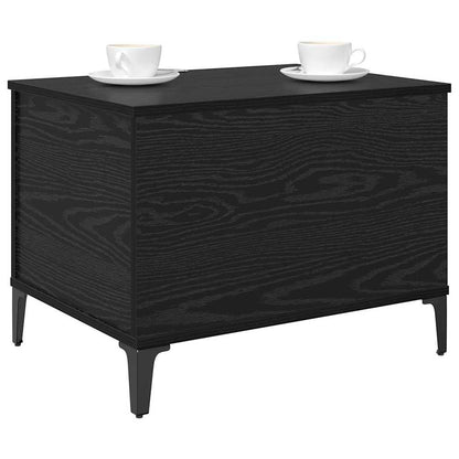 Tavolino da salotto Rovere Nero 60 x 44,5 x 45 cm