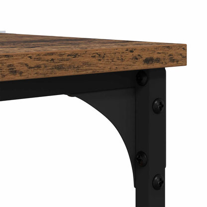 Tavolo laterale Legno vecchio 40 x 30 x 75 cm Legno multistrato | homemem39