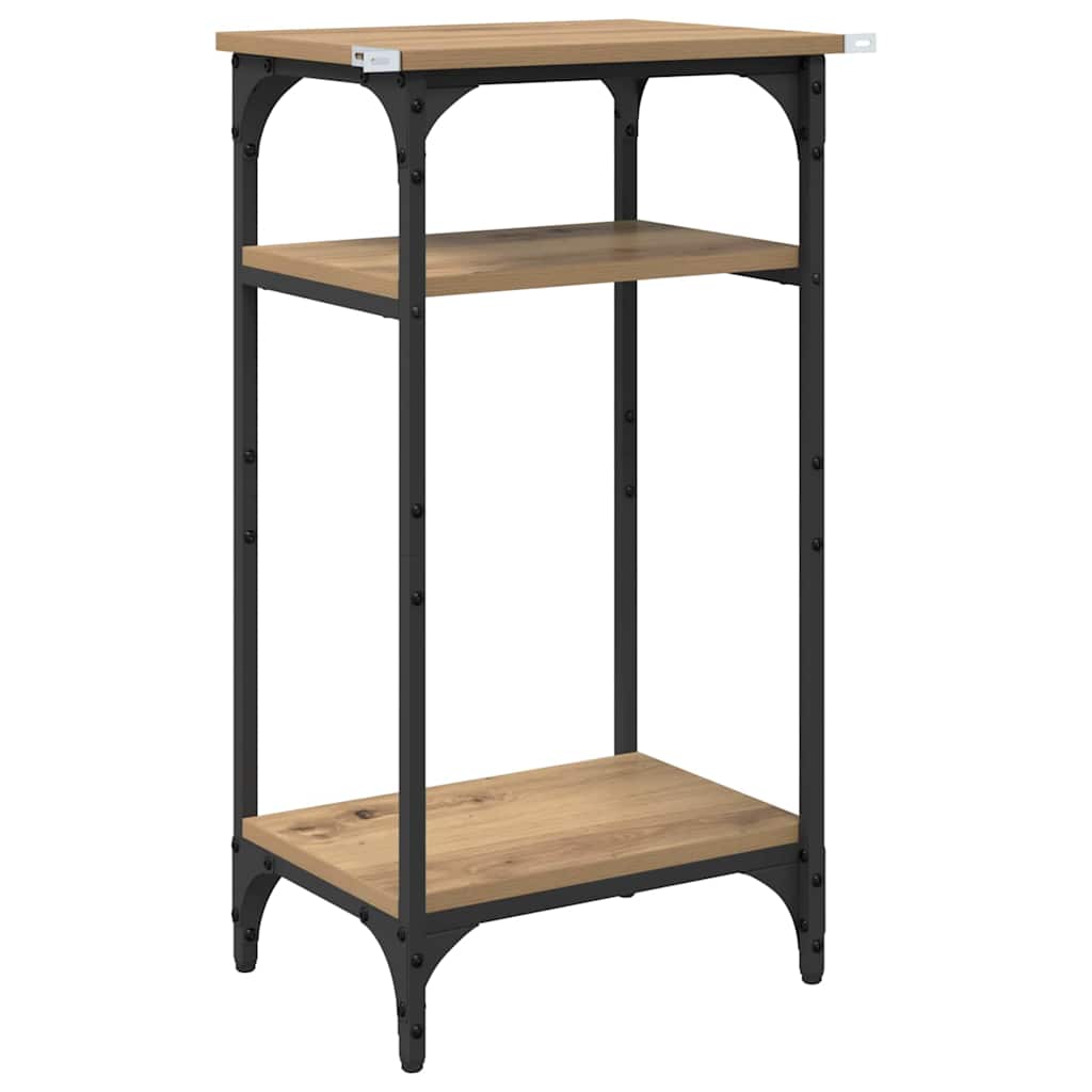 Tavolo laterale Rovere artigianale 40 x 30 x 75 cm