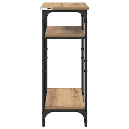 Tavolo laterale Rovere artigianale 40 x 30 x 75 cm