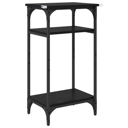 Tavolo laterale Rovere Nero 40 x 30 x 75 cm Legno multistrato | homemem39