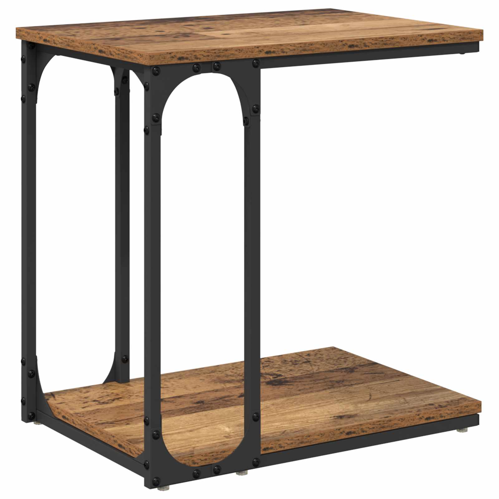 Tavolo laterale Legno vecchio 50 x 35 x 52 cm Legno multistrato | homemem39