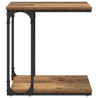 Tavolo laterale Legno vecchio 50 x 35 x 52 cm Legno multistrato | homemem39
