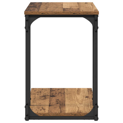 Tavolo laterale Legno vecchio 50 x 35 x 52 cm Legno multistrato | homemem39