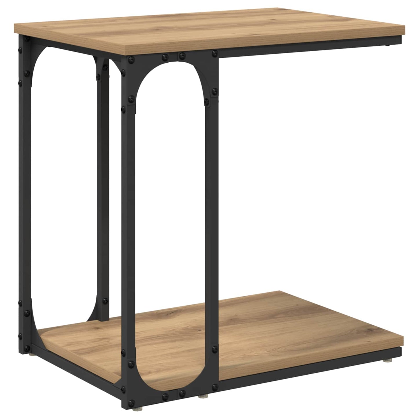 Tavolo laterale Rovere artigianale 50 x 35 x 52 cm | homemem39