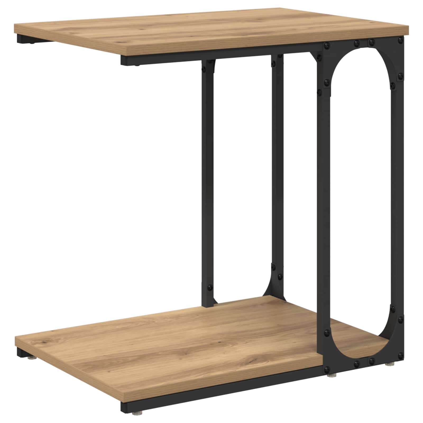 Tavolo laterale Rovere artigianale 50 x 35 x 52 cm | homemem39