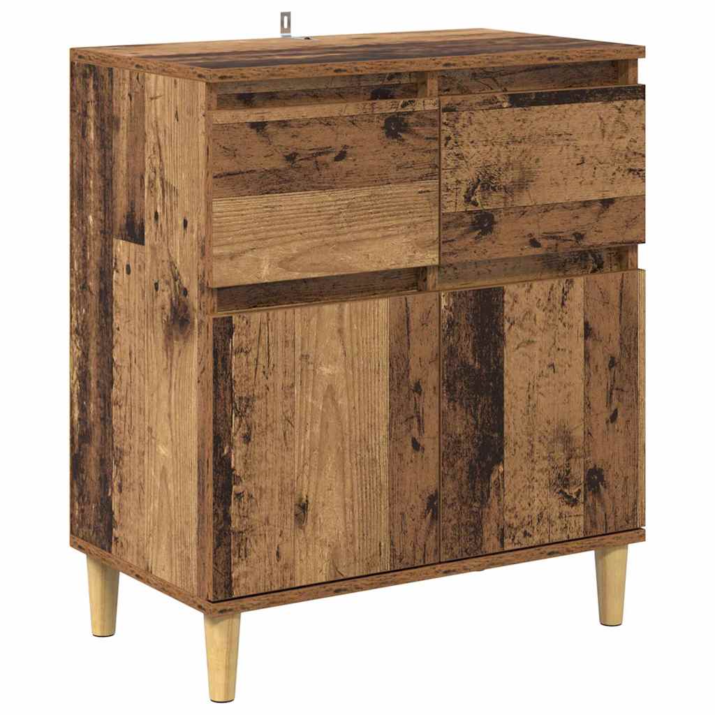 Credenza Legno vecchio 60 x 35 x 70 cm Legno multistrato