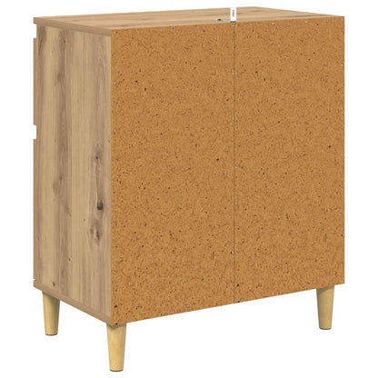 Credenza Rovere artigianale 60 x 35 x 70 cm Legno multistrato