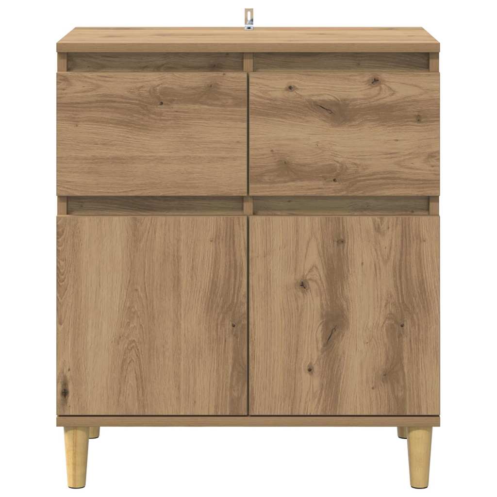 Credenza Rovere artigianale 60 x 35 x 70 cm Legno multistrato
