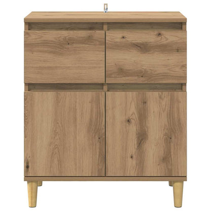 Credenza Rovere artigianale 60 x 35 x 70 cm Legno multistrato